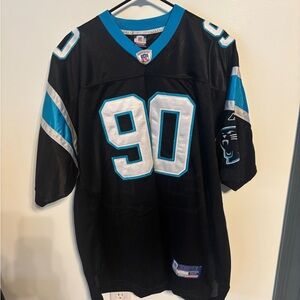 North Carolina Panthers #90 Julius Peppers Jersey Size 52